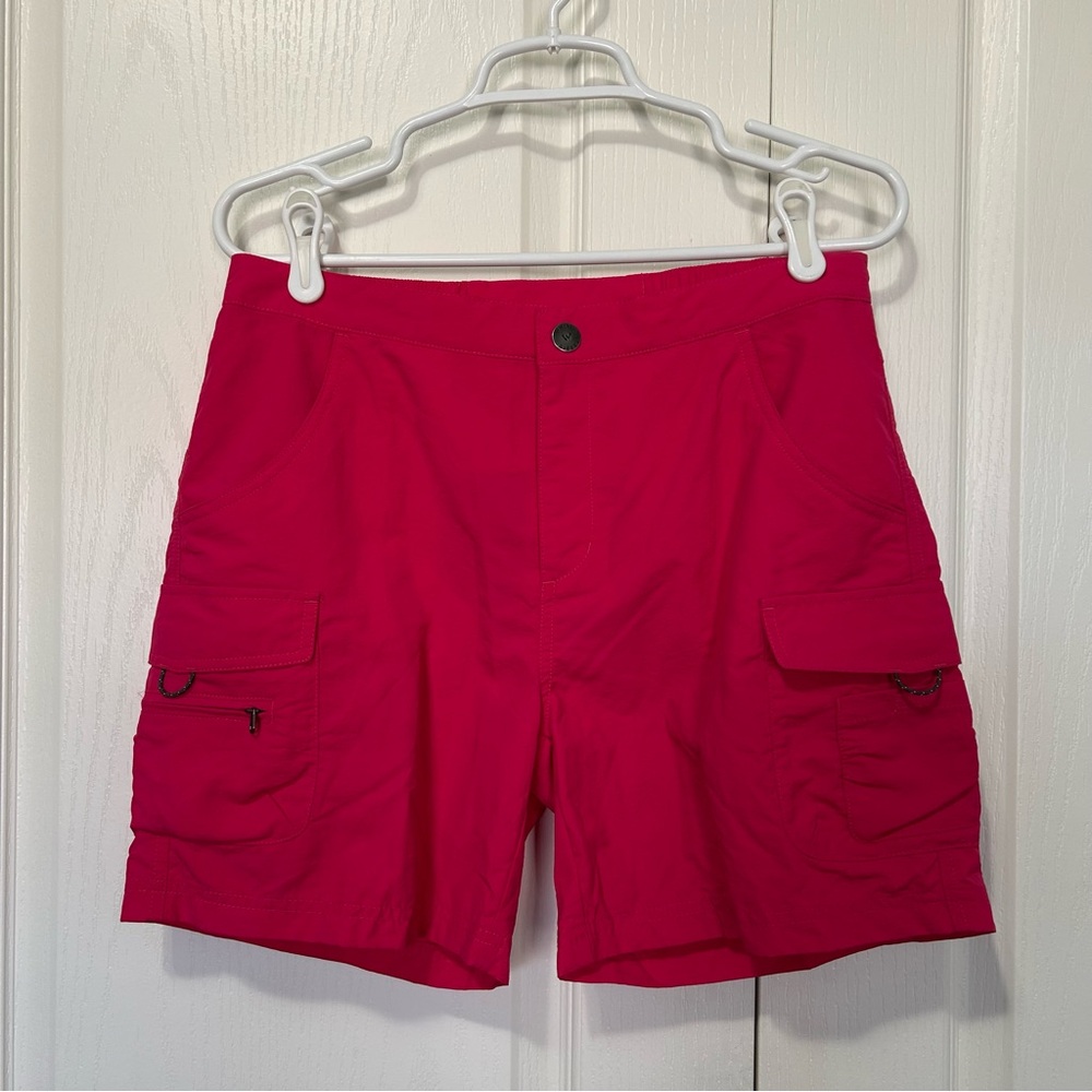 NWT White Sierra Women's Pink Cargo Shorts Medium